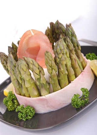 asparagus charlotteの写真素材