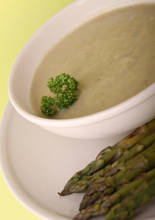 asparagus soupaの写真素材
