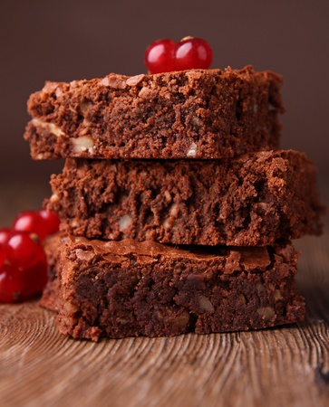 brownies pileの写真素材