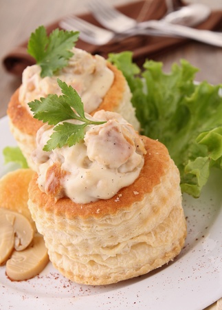 vol au ventの写真素材