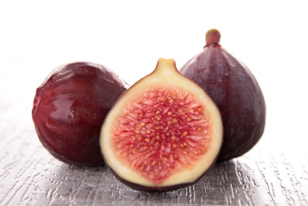 group of fresh figsの写真素材