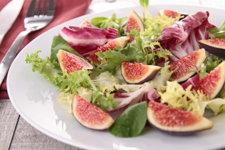 vegetable saladの写真素材
