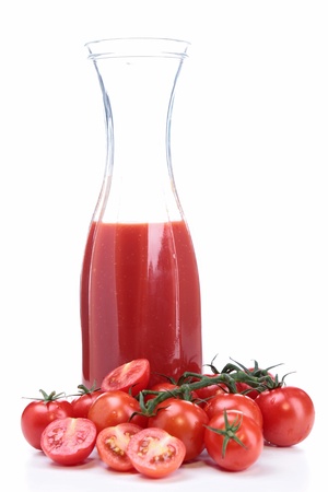 tomato juice/sauceの写真素材