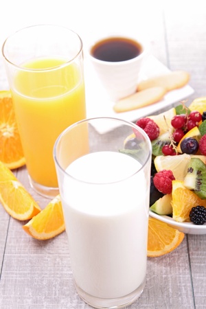 healthy breakfastの写真素材