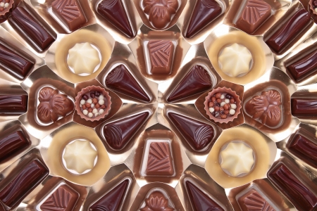 chocolatesの写真素材