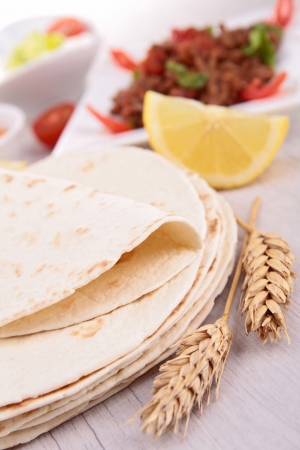 bread tacoの写真素材