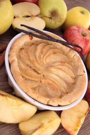 apple tartの写真素材