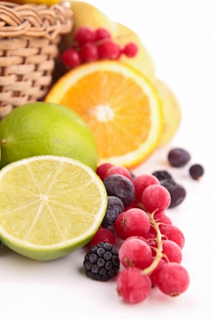 close up on fruitsの写真素材
