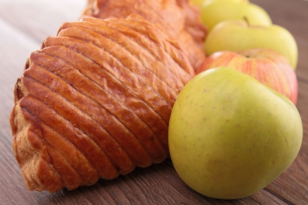 apple turnoverの写真素材