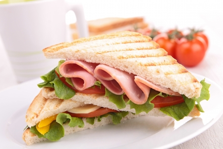 sandwich toastの写真素材