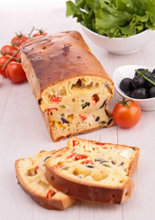 vegetarian breadの写真素材