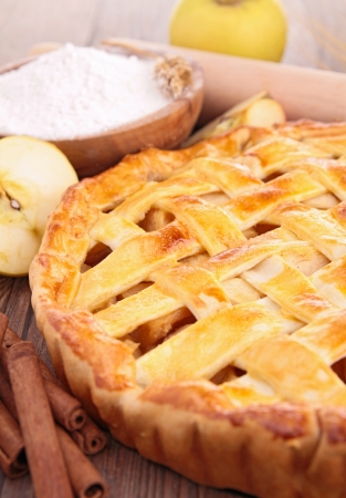 apple pieの写真素材