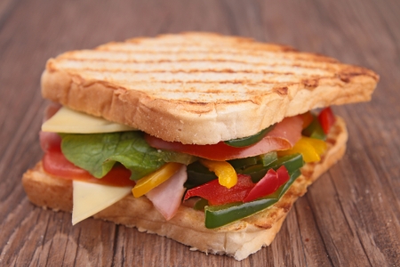 sandwich toastの写真素材