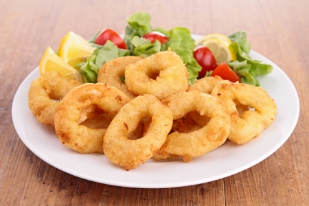 squid ringsの写真素材