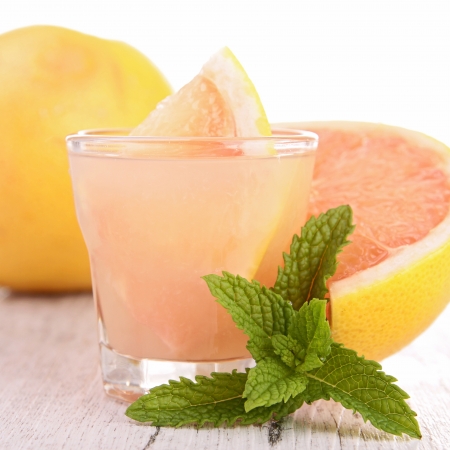 grapefruit cocktailの写真素材