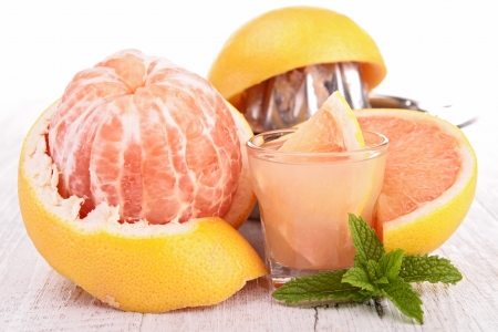 grapefruit cocktailの写真素材
