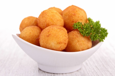 dauphine potatoesの写真素材