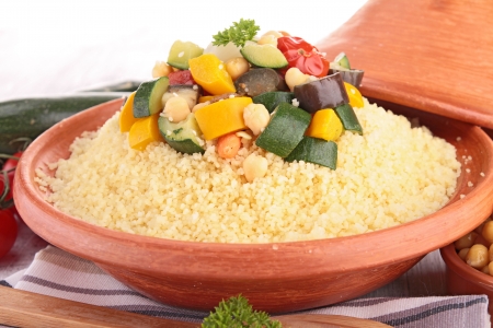 vegetarian couscousの写真素材