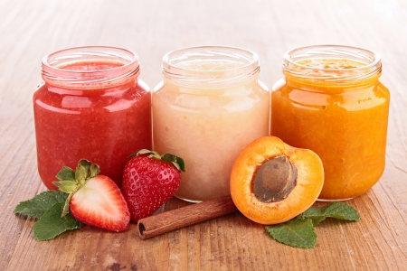 baby foodの写真素材