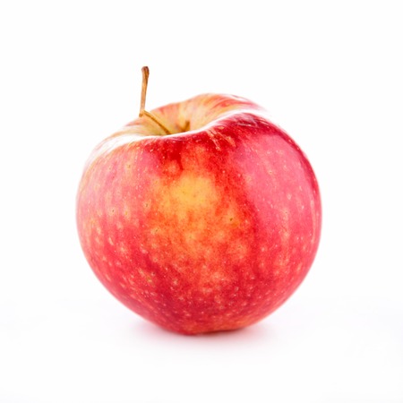 red apple isolated