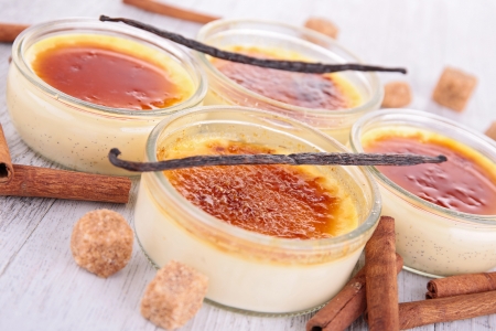 caramel dessertの写真素材