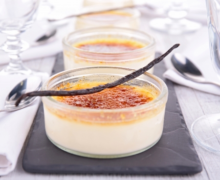 caramel dessertの写真素材
