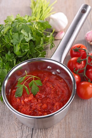 tomato sauceの写真素材