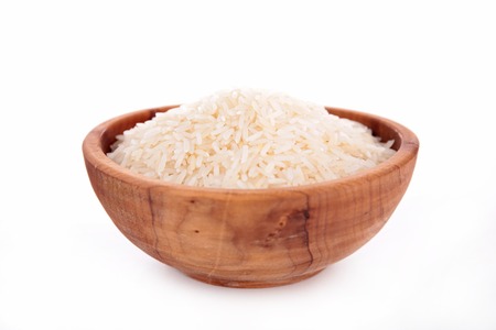 raw riceの写真素材