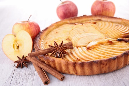 apple pieの写真素材