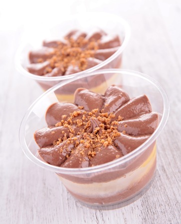 chocolate dessertの写真素材