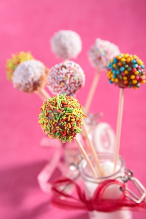 cake popsの写真素材
