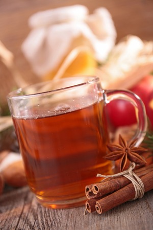 christmas teaの写真素材