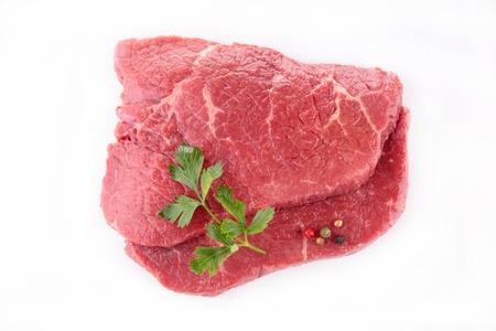 raw beefの写真素材