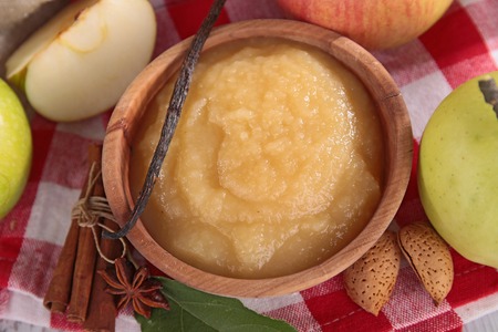 apple sauceの写真素材