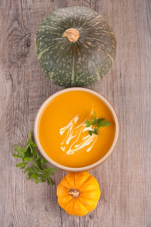 pumpkin soupの写真素材