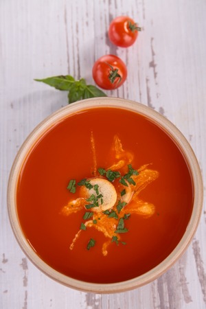 tomato soup, gazpachoの写真素材