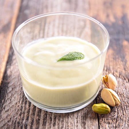 pistachio creamの写真素材