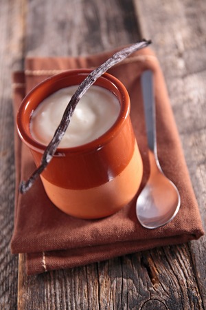 fresh yogurtの写真素材