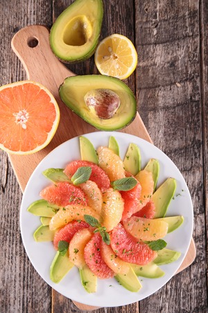 fresh summer saladの写真素材