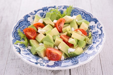 avocado saladの写真素材