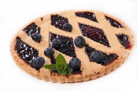 blueberry pieの写真素材