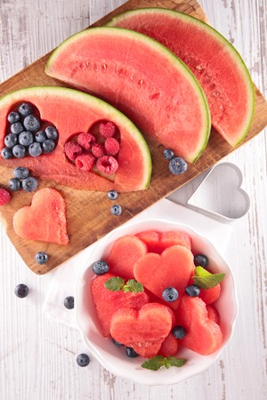healthy eating, watermelonの写真素材
