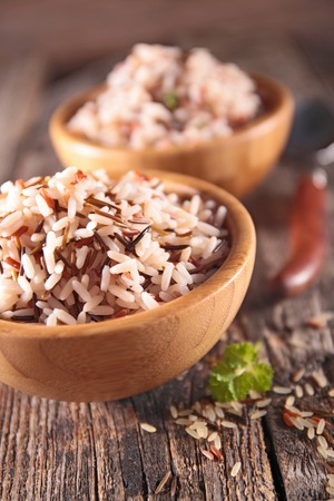 bowl of riceの写真素材