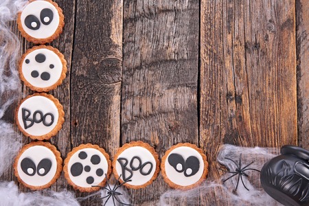 halloween cookieの写真素材