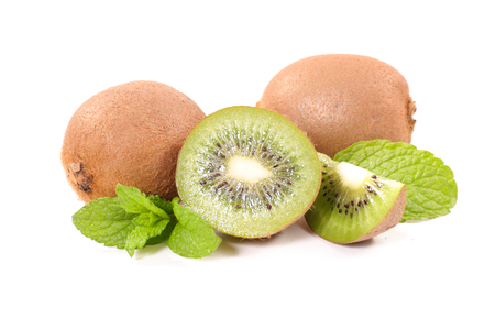 kiwi isolatedの写真素材