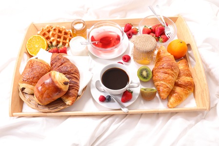 breakfast on bed