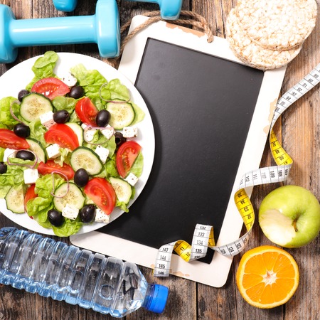 diet food conceptの写真素材