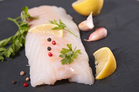 raw fish fillet
