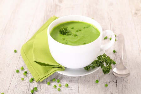 bowl of soupの写真素材