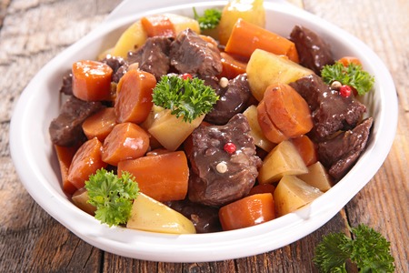 beef and carrotの写真素材